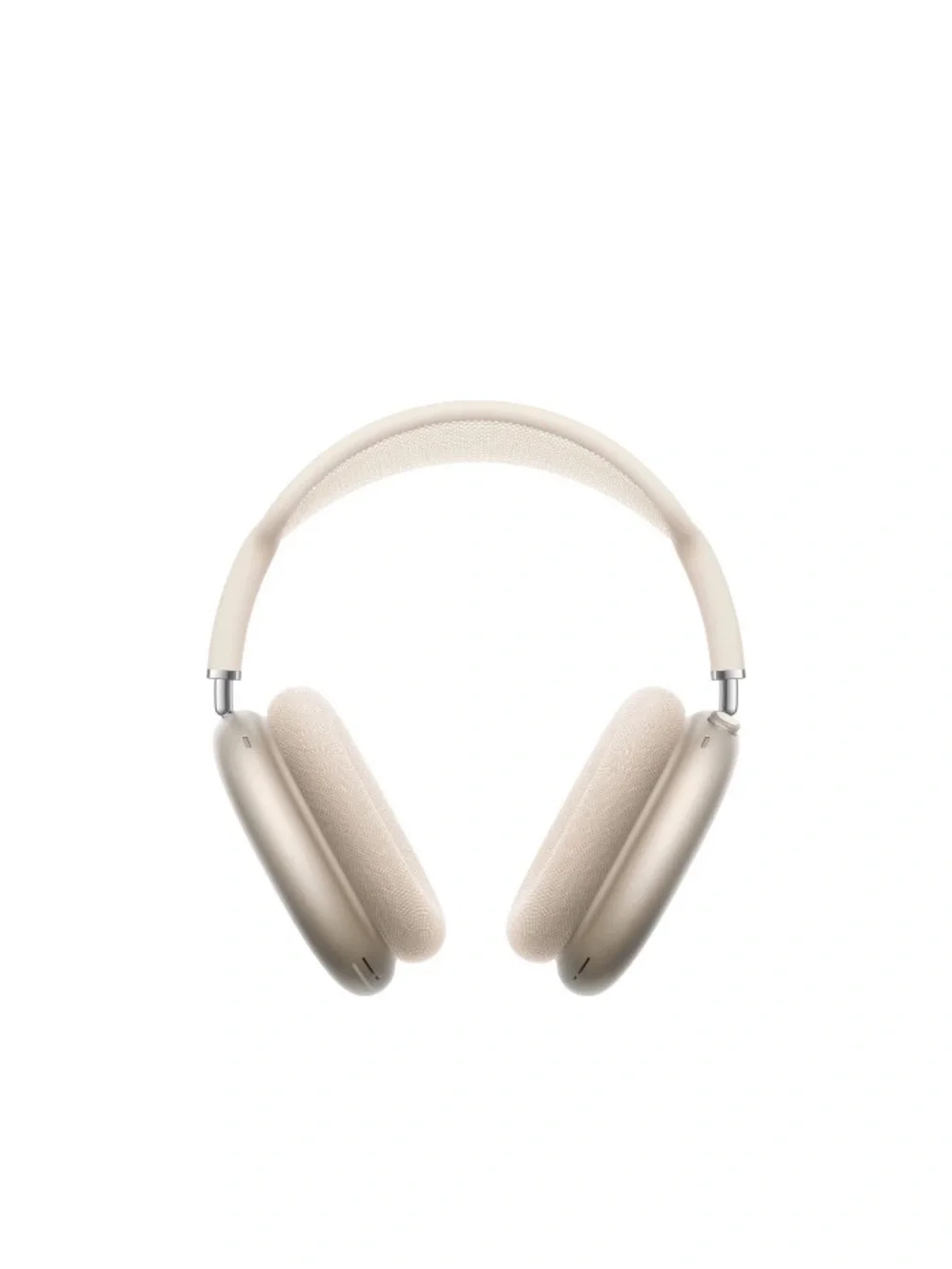Apple Over-Ear Headphones in Beige and Cream